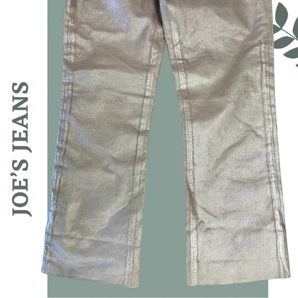 Joe’s Jeans  The Callie High Rise Cropped Bootcut Coated Color Daydream Size 26 - Picture 5 of 10